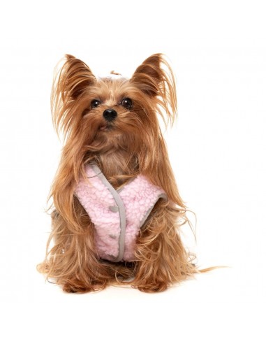 Hundemantel FuzzYard Nara 25 wendbar in Rosa