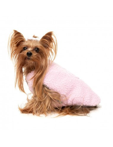 Hundemantel FuzzYard Nara 25 wendbar in Rosa