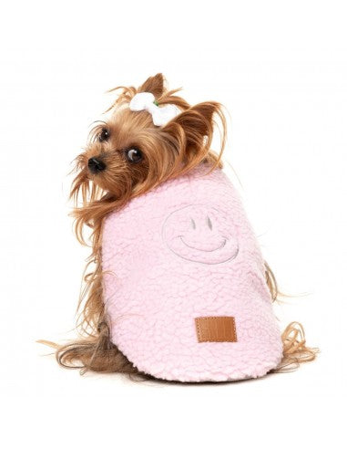 Hundemantel FuzzYard Nara 25 wendbar in Rosa