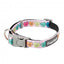 FuzzYard Candy Hearts Neopren-Hundehalsband (Größe L)