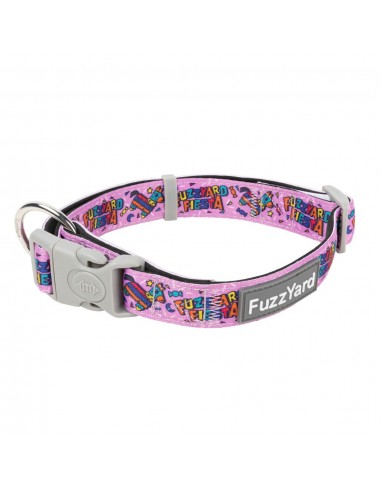 FuzzYard Fiesta Neopren-Hundehalsband (Größe L)