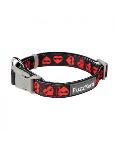FuzzYard Heartbreaker Neopren-Hundehalsband (Größe S)