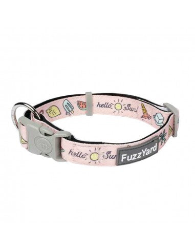 FuzzYard Hello Sun Neopren-Hundehalsband (Größe S)