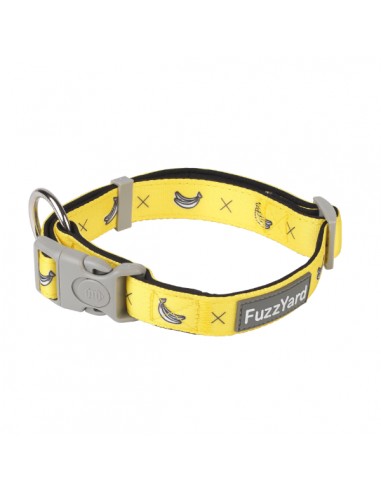 FuzzYard Monkey Mania Neopren-Hundehalsband (Größe L)
