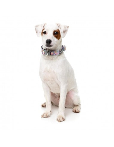 FuzzYard Bubblegum Burst Neopren-Hundehalsband (Größe M)