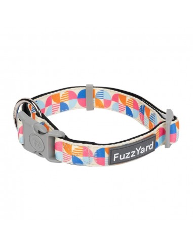 FuzzYard Fresh Zest Neopren-Hundehalsband (Größe L)