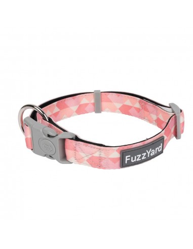 FuzzYard Pink Lemonade Neopren-Hundehalsband (Größe M)