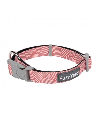 FuzzYard Thornbury Brick Red Neopren-Hundehalsband (Größe M)