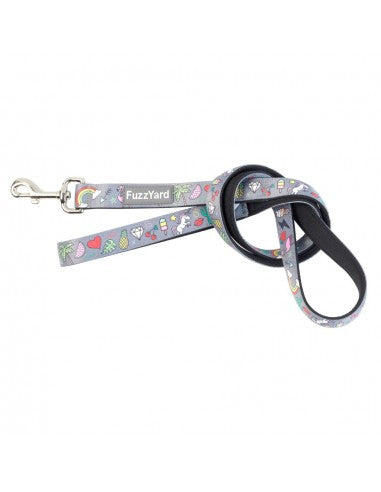FuzzYard Coachella gepolsterte Neopren-Hundeleine (Größe S)