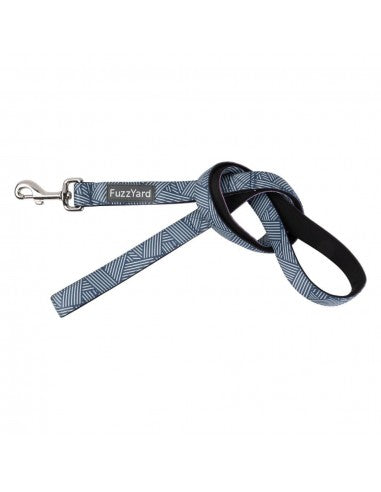 FuzzYard Thornbury Aegean Blue Neopren-Hundeleine (Größe L)