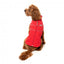 Wasserdichter Hunderegenmantel FuzzYard Breaker in Rot