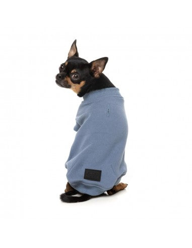 FuzzYard Allday 25 Hundepullover aus Baumwolle in Blau
