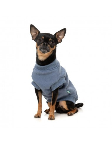FuzzYard Allday 25 Hundepullover aus Baumwolle in Blau