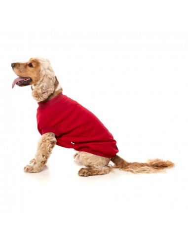 FuzzYard Allday 25 Hundepullover aus Baumwolle in Rot