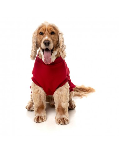 FuzzYard Allday 25 Hundepullover aus Baumwolle in Rot