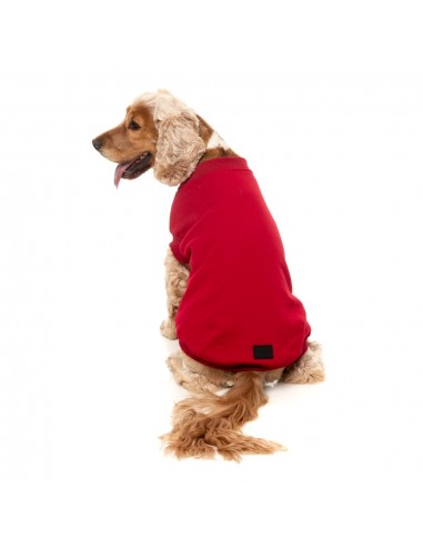 FuzzYard Allday 25 Hundepullover aus Baumwolle in Rot