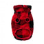 FuzzYard Checkered Teddy Hundepullover in Rot