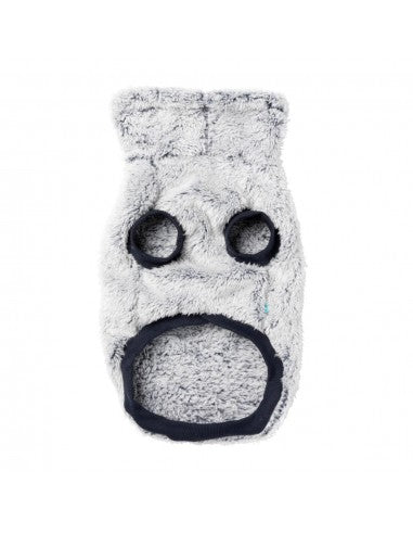 FuzzYard Frosted Teddy Plüsch-Hundepullover in Marineblau