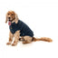 Bestickter Hundepullover FuzzYard Smiley in Navy