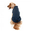 Bestickter Hundepullover FuzzYard Smiley in Navy