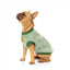 FuzzYard Smiley Tie-rus Hundepullover mit Kapuze, Grün (Größe 1)
