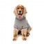 Rollkragenpullover für Hunde FuzzYard Stevie 25 in Grau