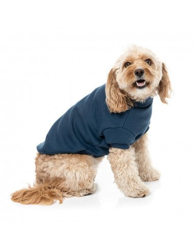 Rollkragenpullover für Hunde FuzzYard Stevie in Navy