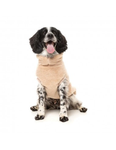 FuzzYard Turtle Teddy 25 Desert Tan Hundepullover (Größe 1)