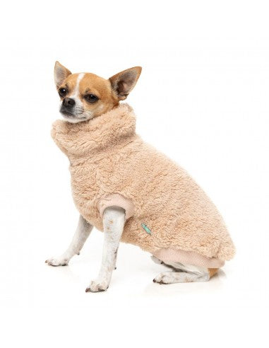 FuzzYard Turtle Teddy 25 Desert Tan Hundepullover (Größe 1)