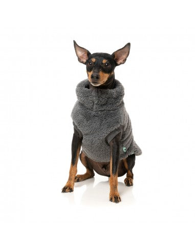 Hundepullover FuzzYard Turtle Teddy Anthrazit