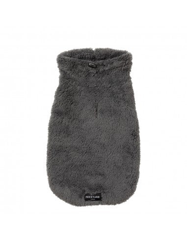 FuzzYard Turtle Teddy Hundepullover, Anthrazit (Größe 4)