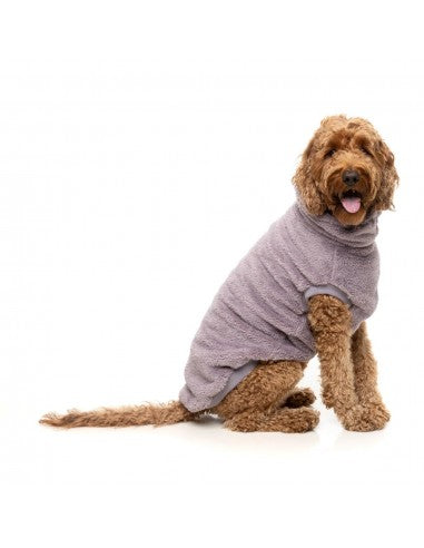 Hundepullover FuzzYard Turtle Teddy Lavendel