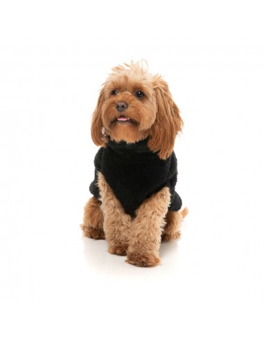 Hundepullover FuzzYard Turtle Teddy Schwarz