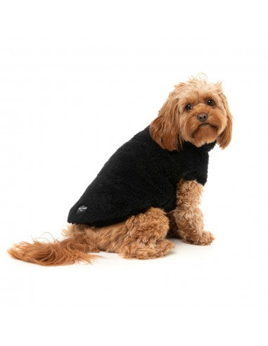 Hundepullover FuzzYard Turtle Teddy Schwarz
