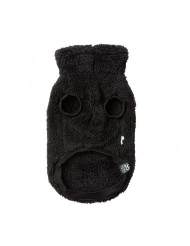 FuzzYard Turtle Teddy Hundepullover, Schwarz (Größe 2)