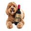 Plüschspielzeug für Hunde FuzzYard Weinflasche Mutt Merlot mit Quietscher