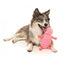 Plüschspielzeug für Hunde FuzzYard Bettwanze Flutter in Rosa mit Quietscher