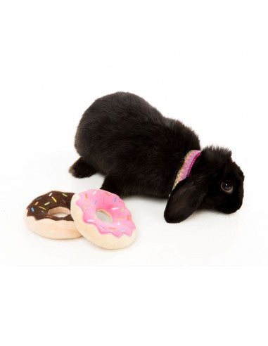 Plüschspielzeug für Hunde FuzzYard Donut, 2er-Set