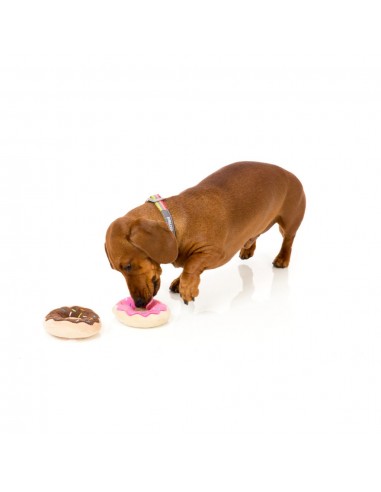 Plüschspielzeug für Hunde FuzzYard Donut, 2er-Set
