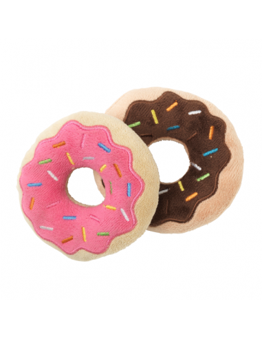 Plüschspielzeug für Hunde FuzzYard Donut, 2er-Set
