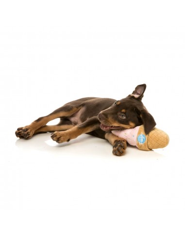 FuzzYard Eis Plüschspielzeug für Hunde mit Quietscher