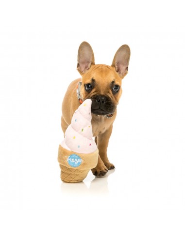 FuzzYard Eis Plüschspielzeug für Hunde mit Quietscher