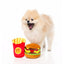 FuzzYard Pommes Plüschspielzeug für Hunde mit Quietscher