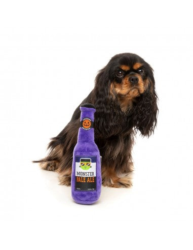 Halloween-Plüschspielzeug für Hunde FuzzYard Monster Pale Ale, 3er-Set