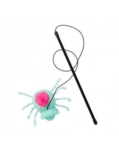Halloween-Katzenspielzeug FuzzYard Webigail die Spinne