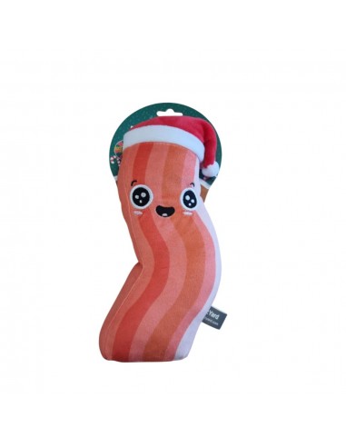 Weihnachts-Plüschspielzeug für Hunde FuzzYard Bacon-ing Xmas