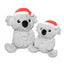 FuzzYard Coco Koala Weihnachts-Plüschspielzeug für Hunde, Größe L