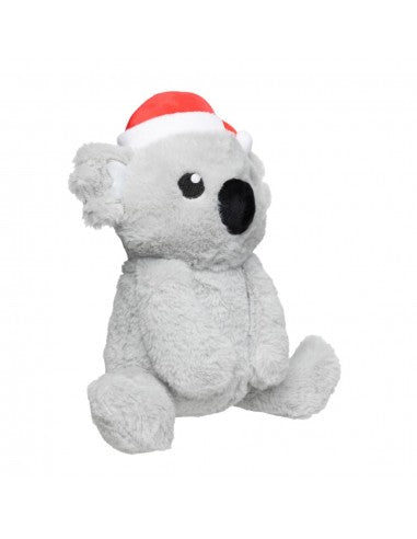 FuzzYard Coco Koala Weihnachts-Plüschspielzeug für Hunde, Größe L