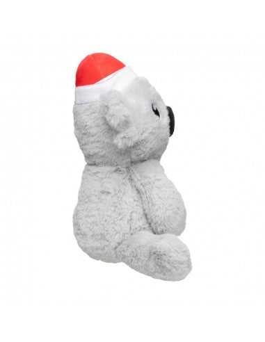FuzzYard Coco Koala Weihnachts-Plüschspielzeug für Hunde, Größe L