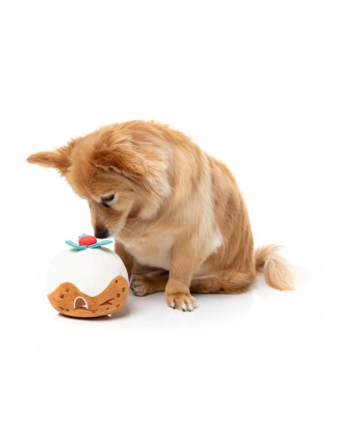 FuzzYard Hey Puddin' Weihnachts-Kuscheltier für Hunde (Größe S)